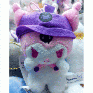 粉紅色Kuromi 公仔 4" plush doll